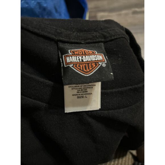 Harley Davidson Motor Cycles Voodoo French Quarter Louisiana T-Shirt Men’s L - Picture 4 of 8